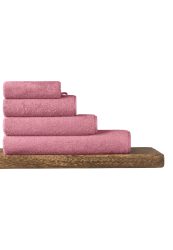 Schiesser Duschtuch 70x140 cm Rosa - SCHIESSER Home, Größe 70*140, 100 % Baumwolle