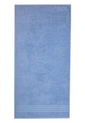 Schiesser Duschtuch 70x140 cm Blau - SCHIESSER Home, Größe 70*140, 100 % Baumwolle