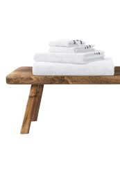 Schiesser Handtuch 50x100 cm Weiss - SCHIESSER Home, Größe 50*100, 100 % Baumwolle