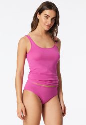 Schiesser Midi Slip Pink - 95/5 für Damen, Größe L, 95 % Baumwolle, 5 % Elasthan