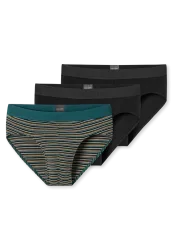 Schiesser Single-Jersey Herren-Slip im 3er-Pack