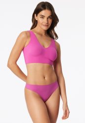 Schiesser String Seamless Pink - Invisible Soft für Damen, Größe S, 70 % Polyamid, 30 % Elasthan