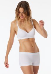Soft-BH mit Schale und gleitenden Cups weiß - Unique Micro 75C