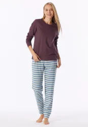 Schiesser Single-Jersey Damen-Schlafanzug