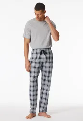 Schiesser -  Pyjamahose Mix + Relax, für Herren, Grau, Größe 56