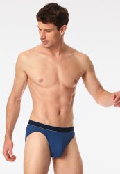 Schiesser -  Slip Rio - Duality Function, für Herren, Dunkelblau, Größe 3XL