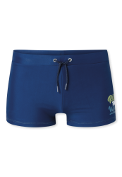 Schiesser Badehose Blau - Aqua für Jungen, Größe XS, 82 % Polyamid, 18 % Elasthan