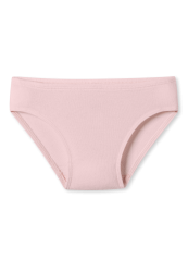 Schiesser Slip Feinripp Rosa - Ajourée für Mädchen, Größe 8Y, 100 % Baumwolle