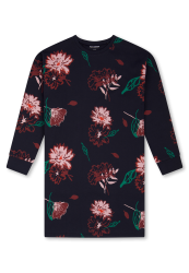 Schiesser Nachthemd langarm Bunt gemustert - Teens Nightwear für Mädchen, Größe S, 100 % Baumwolle