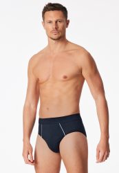 Schiesser Slip Blau - Comfort Fit für Herren, Größe 4XL, 95 % Baumwolle, 5 % Elasthan