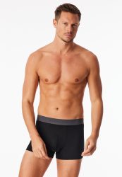 Schiesser Enge Boxershorts 3er-Pack Schwarz - 95/5 für Herren, Größe 4XL, 95 % Baumwolle, 5 % Elasthan