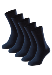 Schiesser Socken Herren Dunkelblau - Bluebird für Herren, Größe 43/46, 77 % Baumwolle, 22 % Polyamid, 1 % Elasthan
