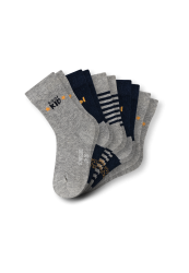 Schiesser Socken Jungen 5er-Pack Bunt - Legwear Kids für Jungen, Größe 4Y, 75 % Baumwolle, 24 % Polyamid, 1 % Elasthan