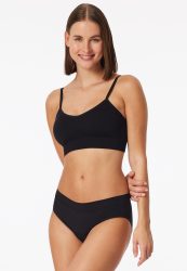 Schiesser - Periodenslip, für Damen, Black, Größe 38