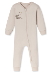 Schiesser Strampler Beige - Baby, Größe 18M, 100 % Baumwolle