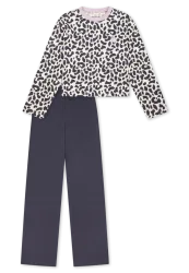 Schiesser Schlafanzug Bunt gemustert - Nightwear für Mädchen, Größe 6Y, 100 % Baumwolle
