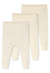 Schiesser Hose lang Feinripp 3er-Pack Bunt - Baby, Größe 12M, 100 % Baumwolle