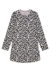 Schiesser Nachthemd langarm Bunt gemustert - Nightwear für Mädchen, Größe 4Y, 100 % Baumwolle