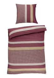 Schiesser Bettwäscheset 2-teilig Bunt gemustert - SCHIESSER Home, Größe 135*200, 100 % Baumwolle