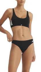 Schiesser Slip Schwarz - ADIDAS für Damen, Größe L, 95 % Baumwolle, 5 % Elasthan