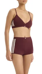 Schiesser Panty Bordeaux - ADIDAS für Damen, Größe M, 95 % Baumwolle, 5 % Elasthan