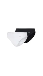 Schiesser Slip 2er-Pack Schwarz/Weiss - ADIDAS für Damen, Größe S, 5 % Elasthan, 48 % Modal, 47 % Baumwolle