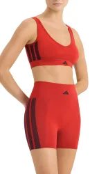 Schiesser Bustier mit herausnehmbaren Pads Rot - ADIDAS für Damen, Größe S, 62 % Polyamid, 28 % Polyester, 10 % Elasthan
