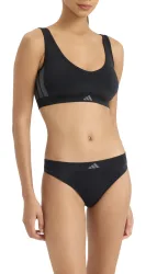 Schiesser String Schwarz - ADIDAS für Damen, Größe XS, 62 % Polyamid, 28 % Polyester, 10 % Elasthan