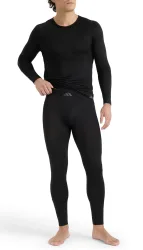 Schiesser Unterhose lang Schwarz - ADIDAS für Herren, Größe S, 9 % Elasthan, 45 % Polyacryl, 35 % Polyester, 11 % Bambus