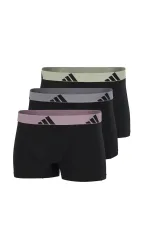 Schiesser Enge Boxershorts 3er-Pack Bunt - ADIDAS für Herren, Größe S, 95 % Baumwolle, 5 % Elasthan