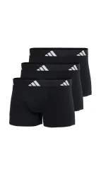 Schiesser Enge Boxershorts 3er-Pack Schwarz - ADIDAS für Herren, Größe XL, 95 % Baumwolle, 5 % Elasthan