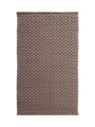 Handgefertigter, luxuriöser Badteppich „Maks“ - Taupe Aquanova