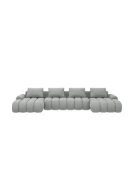 5-Sitzer Design Panorama-Sofa 