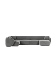 6-Sitzer Design Panorama-Sofa 
