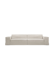 4-Sitzer Design Sofa „Jodie“ mit abnehmbaren Bezug Chosen by Bloomingloft