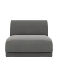 Modulares Mittelelement „Miley“ - Samtbezug Chosen by Bloomingloft