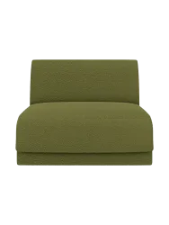Modulares Mittelelement „Miley“ - Samtbezug Chosen by Bloomingloft