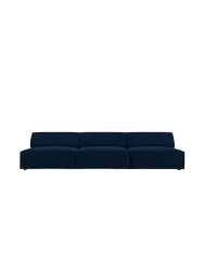 3-Sitzer Design Sofa „Jodie“ ohne Armlehnen Chosen by Bloomingloft