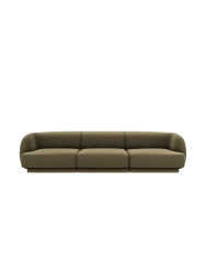 Modulares Design Sofa „Miley“ (3-Sitzer) Chosen by Bloomingloft