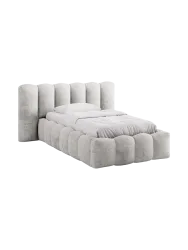 Design Einzel-Polsterbett „Lupine“ mit Ablagefach Chosen by Bloomingloft
