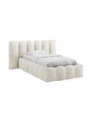 Design Einzel-Polsterbett „Lupine“ mit Ablagefach Chosen by Bloomingloft