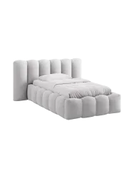 Design Einzel-Polsterbett „Lupine“ mit Ablagefach Chosen by Bloomingloft