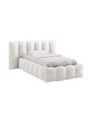Design Einzel-Polsterbett „Lupine“ mit Ablagefach Chosen by Bloomingloft