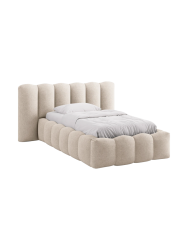 Design Einzel-Polsterbett „Lupine“ mit Ablagefach Chosen by Bloomingloft