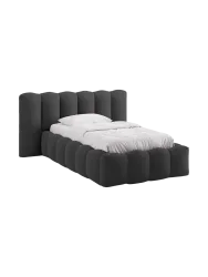 Design Einzel-Polsterbett „Lupine“ mit Ablagefach Chosen by Bloomingloft