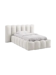 Design Einzel-Polsterbett „Lupine“ mit Ablagefach Chosen by Bloomingloft