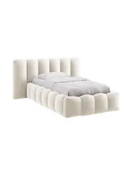 Design Einzel-Polsterbett „Lupine“ mit Ablagefach Chosen by Bloomingloft