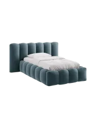 Design Einzel-Polsterbett „Lupine“ mit Ablagefach Chosen by Bloomingloft