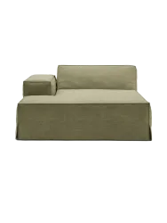 Modulare Design Chaiselongue „Jodie“ mit abnehmbaren Bezug Chosen by Bloomingloft