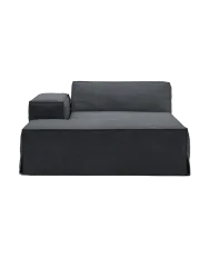 Modulare Design Chaiselongue „Jodie“ mit abnehmbaren Bezug Chosen by Bloomingloft